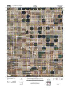 Hickok Kansas Historical topographic map, 1:24000 scale, 7.5 X 7.5 Minute, Year 2012