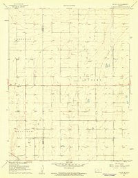 Hickok SE Kansas Historical topographic map, 1:24000 scale, 7.5 X 7.5 Minute, Year 1960