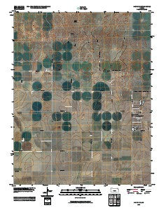 Hickok NE Kansas Historical topographic map, 1:24000 scale, 7.5 X 7.5 Minute, Year 2009