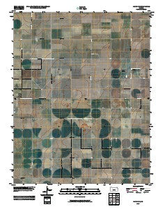 Hickok SE Kansas Historical topographic map, 1:24000 scale, 7.5 X 7.5 Minute, Year 2009