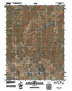 Holyrood NW Kansas Historical topographic map, 1:24000 scale, 7.5 X 7.5 Minute, Year 2009