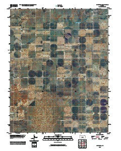 Hopewell Kansas Historical topographic map, 1:24000 scale, 7.5 X 7.5 Minute, Year 2009