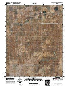 Horse Thief Canyon NE Kansas Historical topographic map, 1:24000 scale, 7.5 X 7.5 Minute, Year 2009
