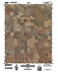 Horse Thief Canyon NW Kansas Historical topographic map, 1:24000 scale, 7.5 X 7.5 Minute, Year 2009