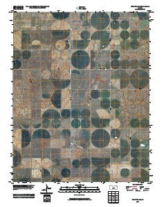 Hugoton SW Kansas Historical topographic map, 1:24000 scale, 7.5 X 7.5 Minute, Year 2010