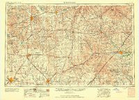 Hutchinson Kansas Historical topographic map, 1:250000 scale, 1 X 2 Degree, Year 1959