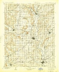 Independence Kansas Historical topographic map, 1:125000 scale, 30 X 30 Minute, Year 1905