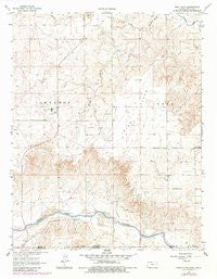 Irish Flats Kansas Historical topographic map, 1:24000 scale, 7.5 X 7.5 Minute, Year 1963