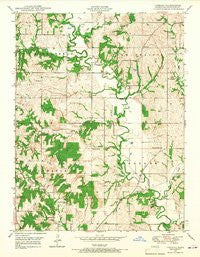 Jarbalo Kansas Historical topographic map, 1:24000 scale, 7.5 X 7.5 Minute, Year 1948