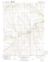 Jennings Kansas Historical topographic map, 1:24000 scale, 7.5 X 7.5 Minute, Year 1978
