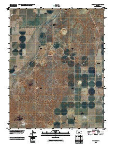 Kinsley SW Kansas Historical topographic map, 1:24000 scale, 7.5 X 7.5 Minute, Year 2009