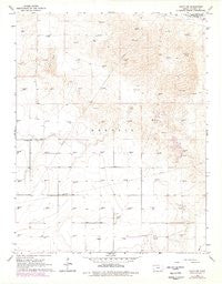 Lakin SW Kansas Historical topographic map, 1:24000 scale, 7.5 X 7.5 Minute, Year 1966
