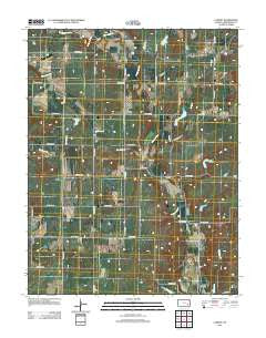 Lamont Kansas Historical topographic map, 1:24000 scale, 7.5 X 7.5 Minute, Year 2012
