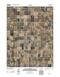 Lebanon Kansas Historical topographic map, 1:24000 scale, 7.5 X 7.5 Minute, Year 2012