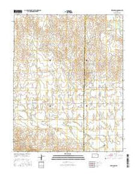 Lexington Kansas Current topographic map, 1:24000 scale, 7.5 X 7.5 Minute, Year 2016