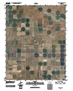Liberal NW Kansas Historical topographic map, 1:24000 scale, 7.5 X 7.5 Minute, Year 2010