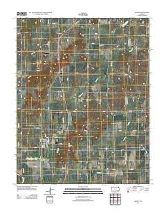 Liberty Kansas Historical topographic map, 1:24000 scale, 7.5 X 7.5 Minute, Year 2012