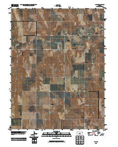 Lyle Kansas Historical topographic map, 1:24000 scale, 7.5 X 7.5 Minute, Year 2009
