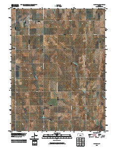 Mahaska Kansas Historical topographic map, 1:24000 scale, 7.5 X 7.5 Minute, Year 2009