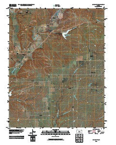 Maple City Kansas Historical topographic map, 1:24000 scale, 7.5 X 7.5 Minute, Year 2010