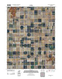 McDonald SW Kansas Historical topographic map, 1:24000 scale, 7.5 X 7.5 Minute, Year 2012
