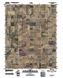 McPherson SE Kansas Historical topographic map, 1:24000 scale, 7.5 X 7.5 Minute, Year 2009