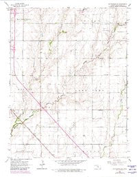 Mc Pherson SE Kansas Historical topographic map, 1:24000 scale, 7.5 X 7.5 Minute, Year 1965