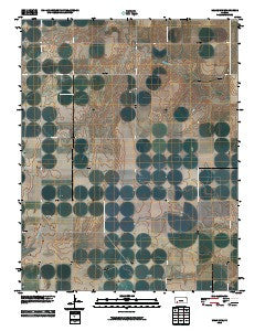 Meade NW Kansas Historical topographic map, 1:24000 scale, 7.5 X 7.5 Minute, Year 2010