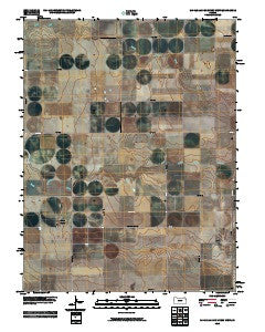 Middle Ladder Creek West Kansas Historical topographic map, 1:24000 scale, 7.5 X 7.5 Minute, Year 2010