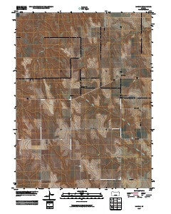 Midway Kansas Historical topographic map, 1:24000 scale, 7.5 X 7.5 Minute, Year 2009