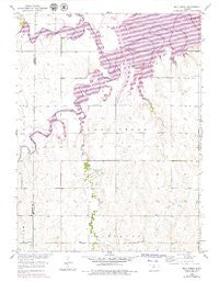 Mill Creek Kansas Historical topographic map, 1:24000 scale, 7.5 X 7.5 Minute, Year 1953