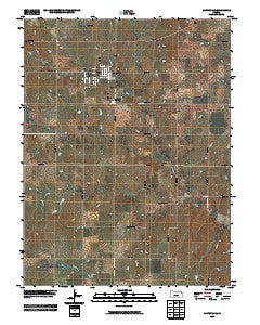 Miltonvale Kansas Historical topographic map, 1:24000 scale, 7.5 X 7.5 Minute, Year 2009