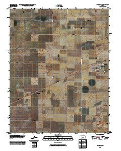 Minneola Kansas Historical topographic map, 1:24000 scale, 7.5 X 7.5 Minute, Year 2010