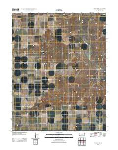 Moscow SE Kansas Historical topographic map, 1:24000 scale, 7.5 X 7.5 Minute, Year 2012