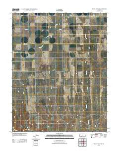 Mount Jesus NW Kansas Historical topographic map, 1:24000 scale, 7.5 X 7.5 Minute, Year 2012