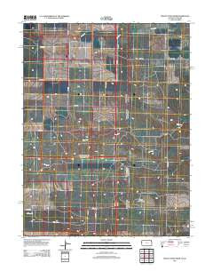 Mount Sunflower Kansas Historical topographic map, 1:24000 scale, 7.5 X 7.5 Minute, Year 2012