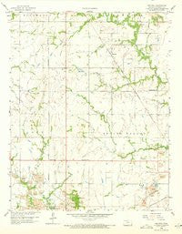 Neutral Kansas Historical topographic map, 1:24000 scale, 7.5 X 7.5 Minute, Year 1958