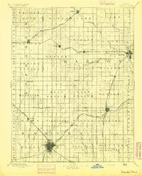 Newton Kansas Historical topographic map, 1:125000 scale, 30 X 30 Minute, Year 1894