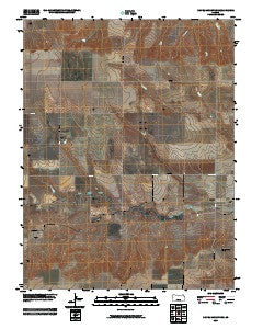 Nickel Mine Spring Kansas Historical topographic map, 1:24000 scale, 7.5 X 7.5 Minute, Year 2009