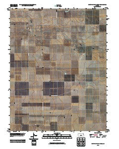 North of Sand Creek Kansas Historical topographic map, 1:24000 scale, 7.5 X 7.5 Minute, Year 2010