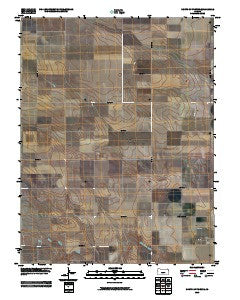 North of Tribune Kansas Historical topographic map, 1:24000 scale, 7.5 X 7.5 Minute, Year 2010