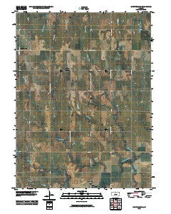 Northbranch Kansas Historical topographic map, 1:24000 scale, 7.5 X 7.5 Minute, Year 2010