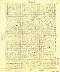 Norton Kansas Historical topographic map, 1:125000 scale, 30 X 30 Minute, Year 1893