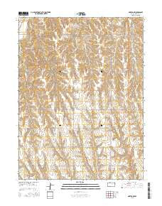 Norton NW Kansas Current topographic map, 1:24000 scale, 7.5 X 7.5 Minute, Year 2015