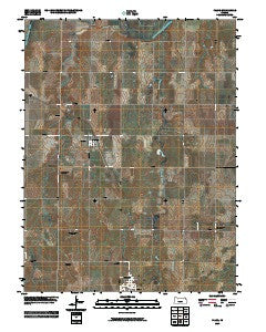 Palco Kansas Historical topographic map, 1:24000 scale, 7.5 X 7.5 Minute, Year 2009