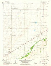 Pawnee Rock Kansas Historical topographic map, 1:24000 scale, 7.5 X 7.5 Minute, Year 1960