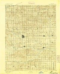 Phillipsburg Kansas Historical topographic map, 1:125000 scale, 30 X 30 Minute, Year 1893