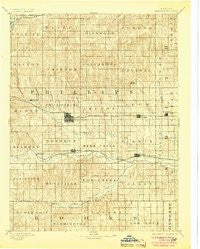 Phillipsburg Kansas Historical topographic map, 1:125000 scale, 30 X 30 Minute, Year 1893