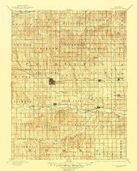 Phillipsburg Kansas Historical topographic map, 1:125000 scale, 30 X 30 Minute, Year 1893