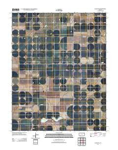 Plains NE Kansas Historical topographic map, 1:24000 scale, 7.5 X 7.5 Minute, Year 2012